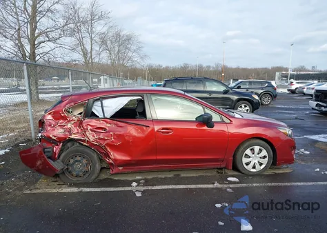 2015 Subaru Impreza 2.0I z USA, uszkodzony, nr VIN JF1GPAA64F8327200